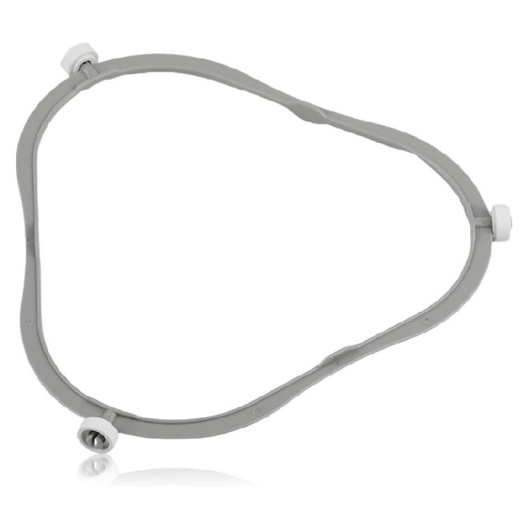 Set aus 2 multifunktionalen Mikrowellen-Drehteller-Stützen für Stabilität und Kompatibilität, Kunststofftextur für Mikrowelle