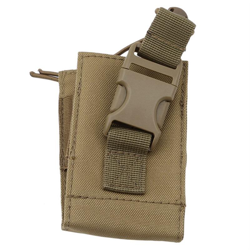 2026 Tactical Radio Pouch Hunting Walkie Talkie Holder Interphone Hanging Bag Molle Nylon Magazine Pouch Pocket Caza