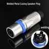 8-Pin Solderless Audio Speaker Plug Socket