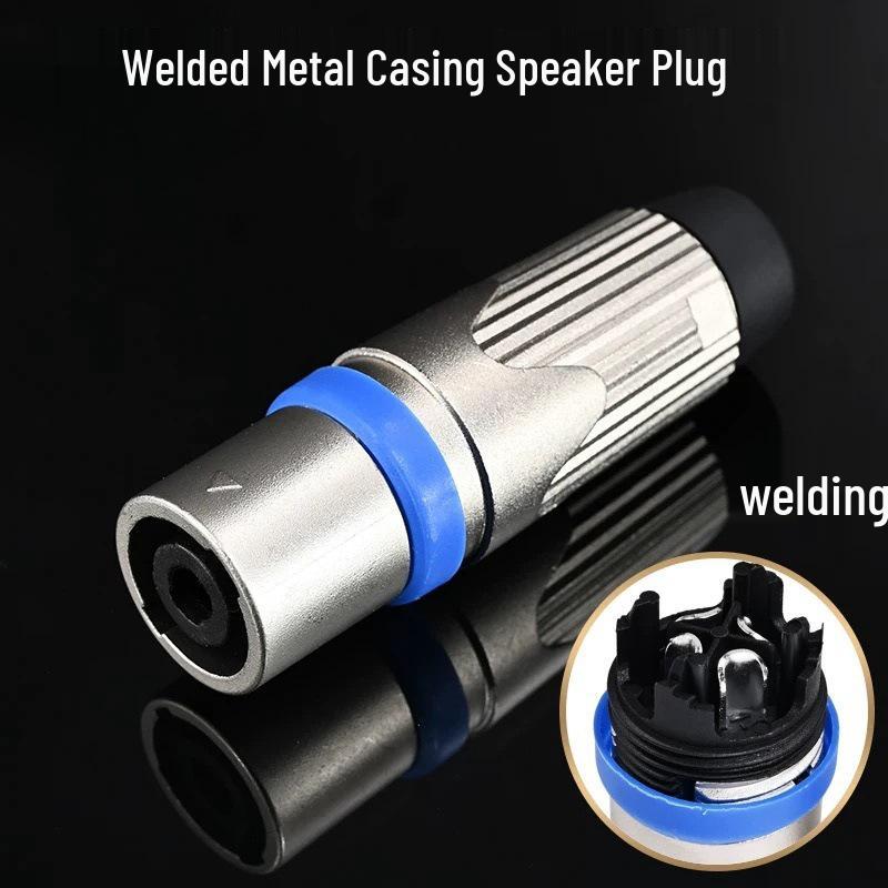 8-Pin Solderless Audio Speaker Plug Socket