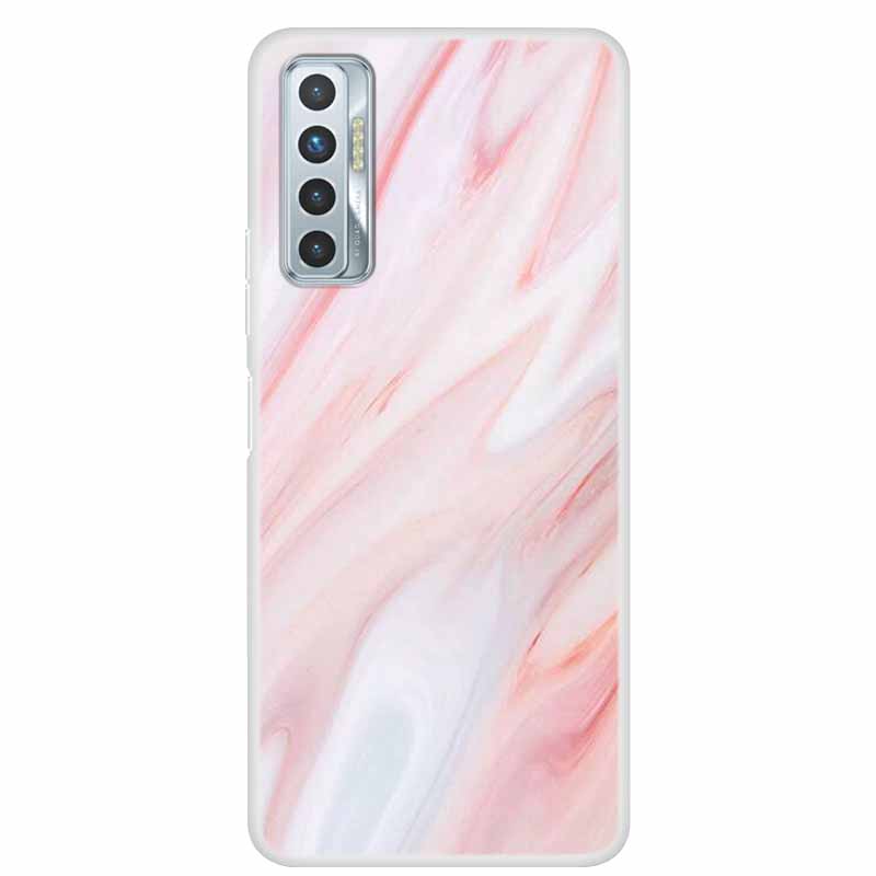 For Tecno Camon 17P Case Luxury Silicone TPU Soft Cover Phone Case For Tecno Camon 17 CG7 CG6 Coque Shockproof Marble Funda Capa