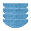 4/10 Pack Mop Cloth Replacement Compatible For OKAMI R117 Robot Vacuum Cleaner Parts Maintain Clean And Hygienic Floors