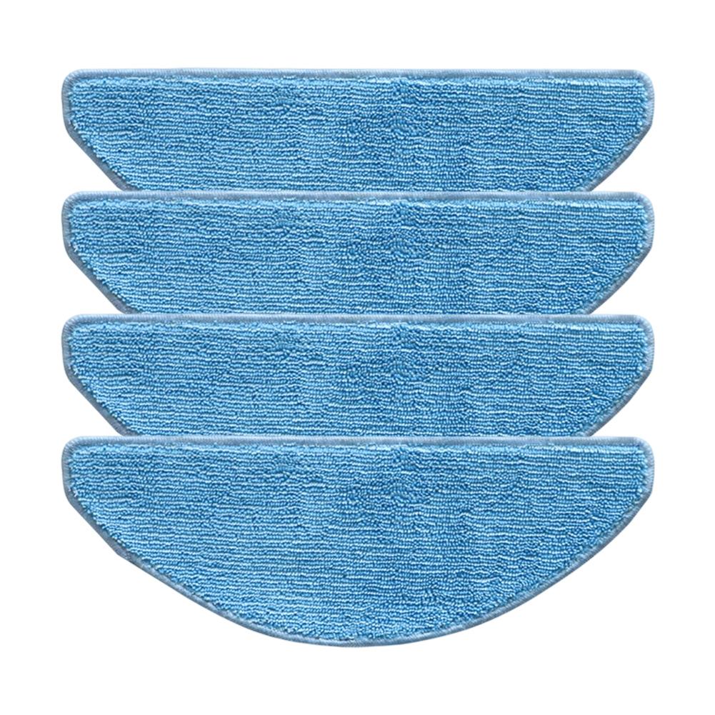 4/10 Pack Mop Cloth Replacement Compatible For OKAMI R117 Robot Vacuum Cleaner Parts Maintain Clean And Hygienic Floors