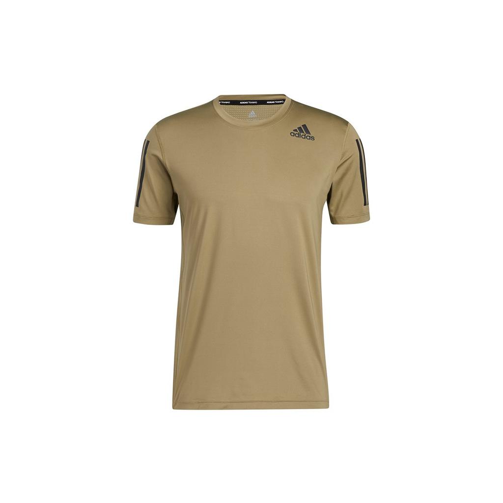Adidas Set in Sleeve T Shirt Men's Army Green H08800