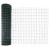 Welded Wire Fence with Concrete Foundation 25 x 1 m (W x H)