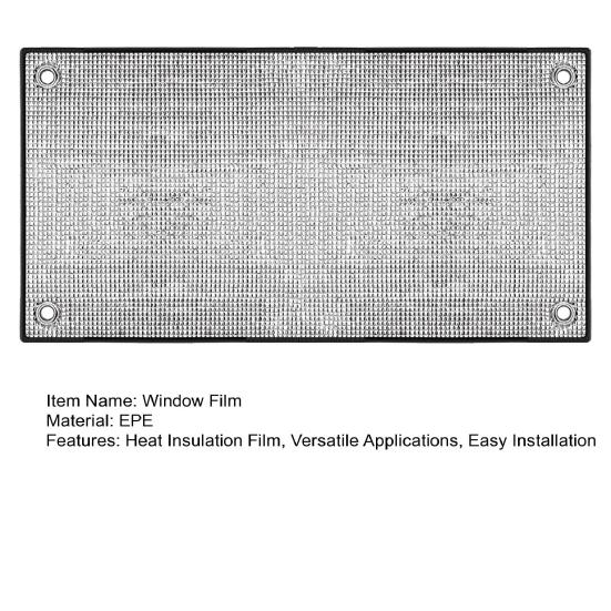 Heat Insulation Window Film Aluminum Foil Reflective Privacy Screen UV