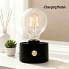 Retro LED Night Light: Rechargeable Bedside Atmosphere Lamp