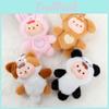 Soft Plush Toy Doll Keyring Featuring Cute Animal Designs For Girls