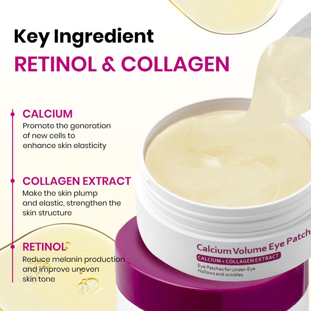 Calcium Collagen Hydrating Gel Eye Mask