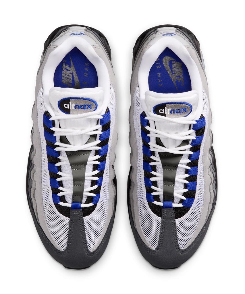 Nike Air Max 95 Big Bubble W - Black:White:Medium Grey:Old Royal / Hj5996-006