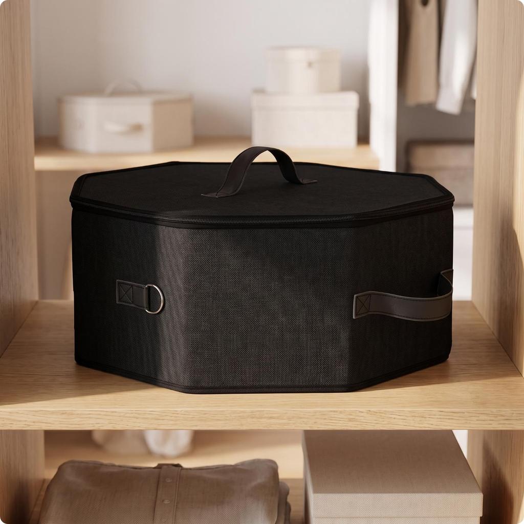 Hut-Tragetasche Platzsparendes faltbares Design, Aufbewahrungskoffer,