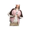 Fila Fashion Casual Knitted Long Sleeve Baseball Jacket Women Jacket Smoke-Pink F11W519501FPK