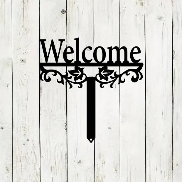 Hot-Selling Modern Metal Yard Welcome Stake – Bestseller Garden Decoration