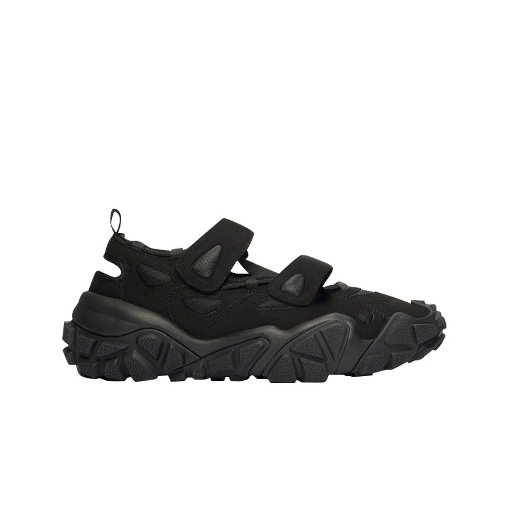 Acne Studios Bolzter Bryz M Velcro Sneakers Anthracite Black