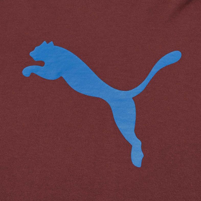 Puma X Tyakasha Logo Hem Lace Hoodie Women Tops Burgundy 595556-26