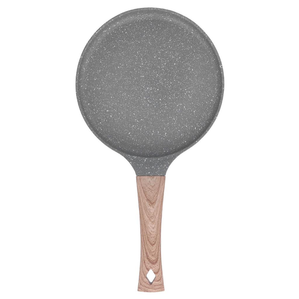 Frying Pan with Magnetic Base Rapid Heat Conduction Prevents Stick Aluminium Alloy Pancake Pan for