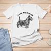 I Love My Scottie Dog Scottish Terrier Graphic Unisex T-shirt