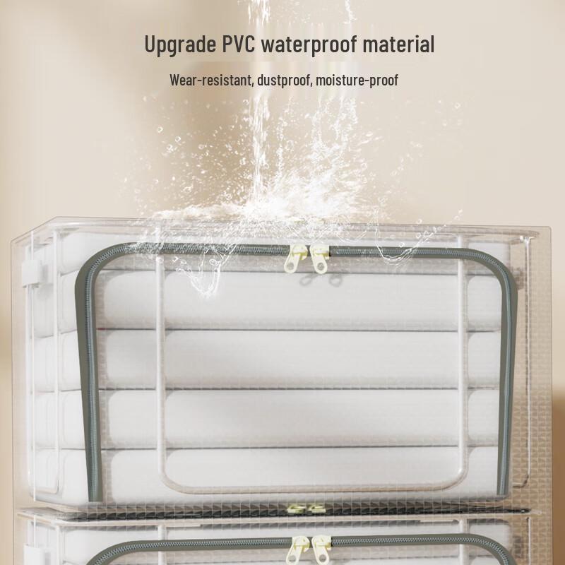 Vilscijon Transparent Waterproof Storage Box