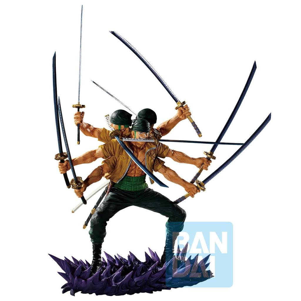 One Piece EX Shikon No Keifu A Prize Roronoa Zoro Soul Master Statue