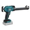 Cordless Caulking Machine 20V Hand held Electric Caulking Tool Kit 4 Adjustable Speeds and LED Light Design for Filling