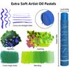 Artist Soft Oil Pastels Set Professional Painting Drawing Graffiti Art Crayons Washable Non-Toxic Art Supplies 48 Colors