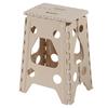 Portable Folding High Stool - Plastic Outdoor/Indoor Seat for Children, Camping, Fishing, Train Travel