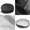 Cost-Effective Heavy-Duty Drum Cover, Adjustable Drawstring Closure, All-Weather for Rainwater Storage & Industrial Use