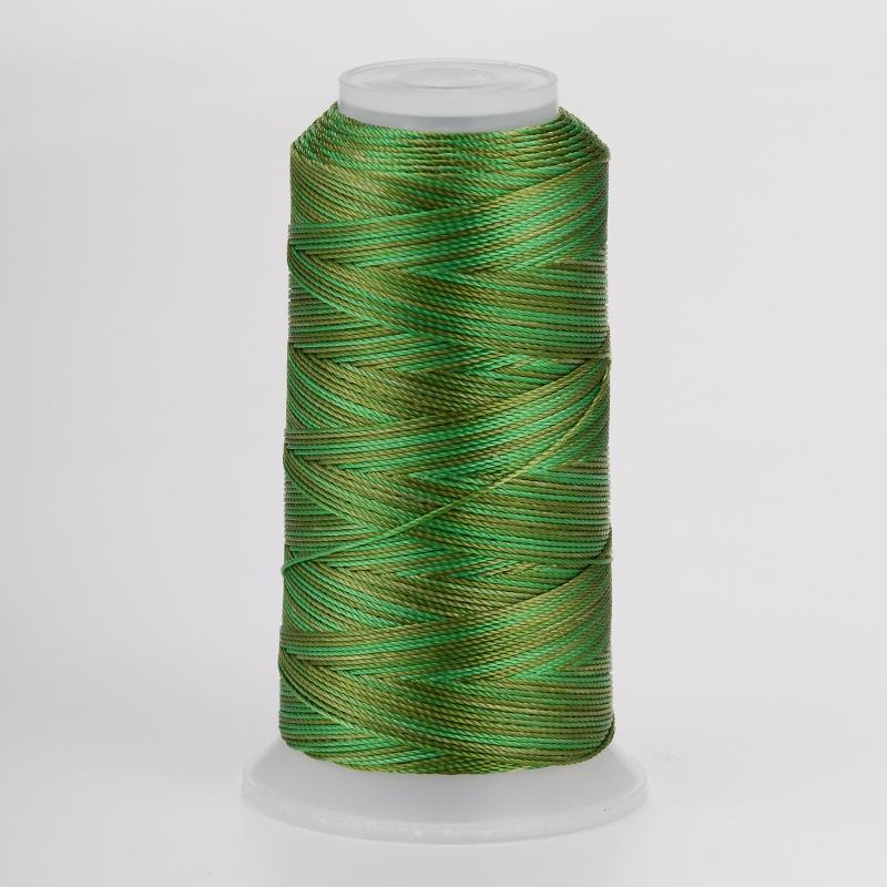 18-Strand Variegated Yarn Bracelet Weaving Cord – Gradient Dragon Scale Koi Thread DIY Material