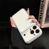 Lychee Pattern Magnetic Snap iPhone16/17Pro Case with Large Lens Protector