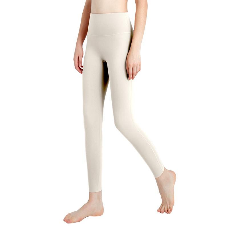 Womens High-Waisted Seamless Leggings With Lycra Stretch Fabric Yoga Running Fitness
