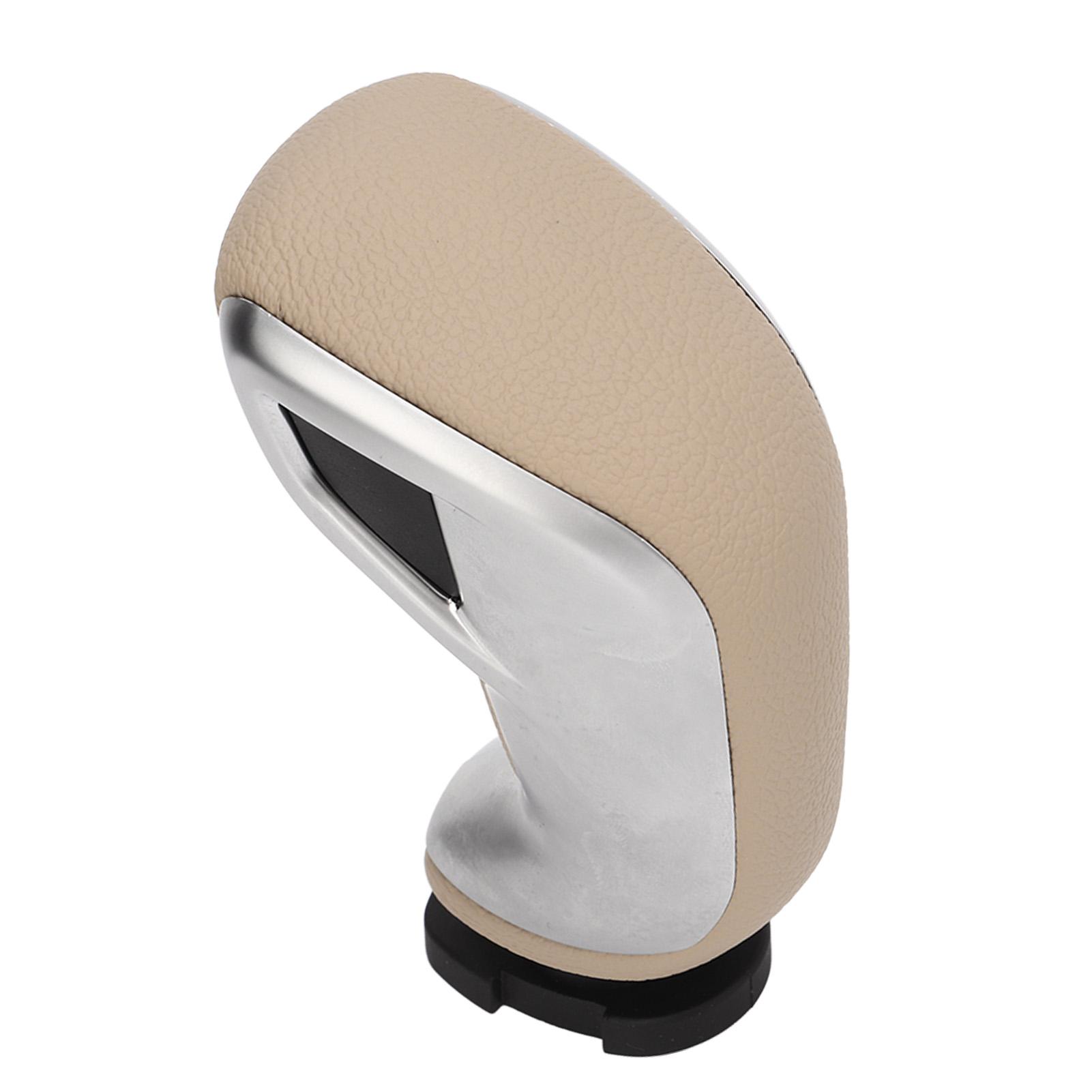 

Ручка рычага переключения передач автомобиля, набалдашник переключателя, автомобильные кузовные детали, замена для Peugeot 408 308 бежевый