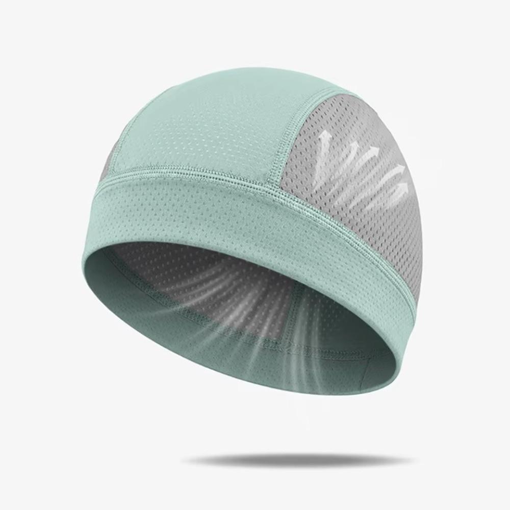 Quick Dry Bicycle Cap Anti-UV Running Cap Elastic Helmet Liner Hat Motorcycle Riding