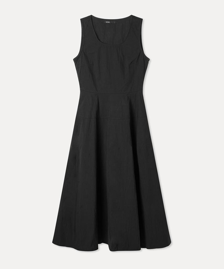 MIXXO Round Neck Sleeveless Long Dress Re Owg50Ss_Miwowg52Qg