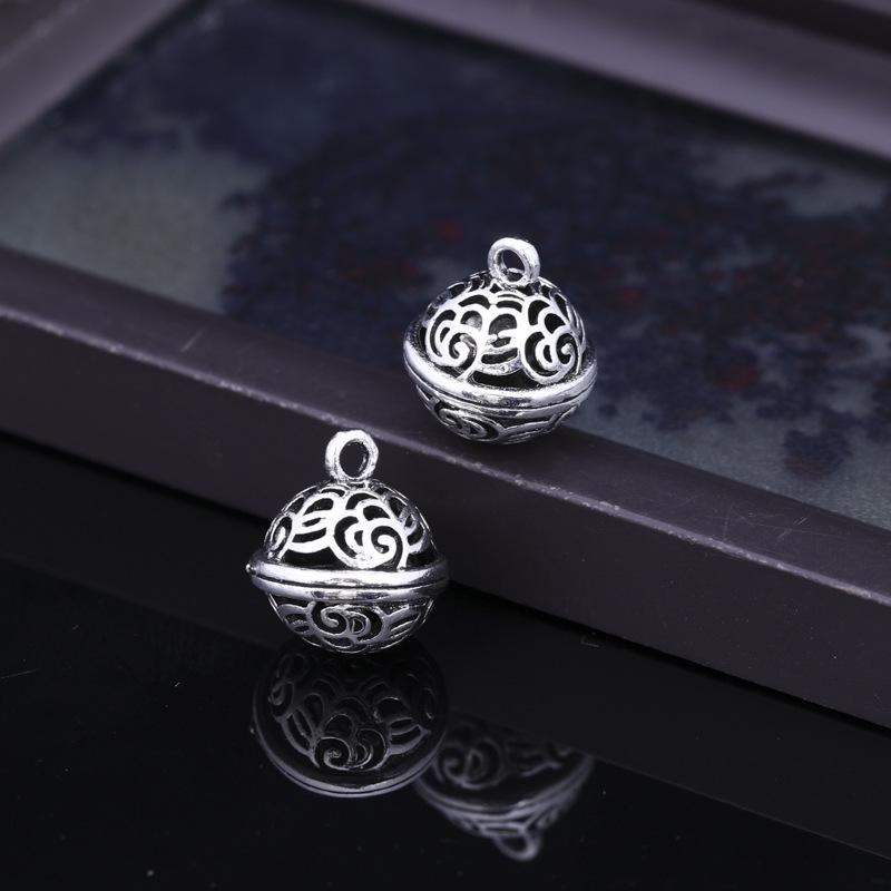 Antiker Stil Galvanisiertes Gold Palastglöckchen Klingelarmband DIY Schmuckzubehör