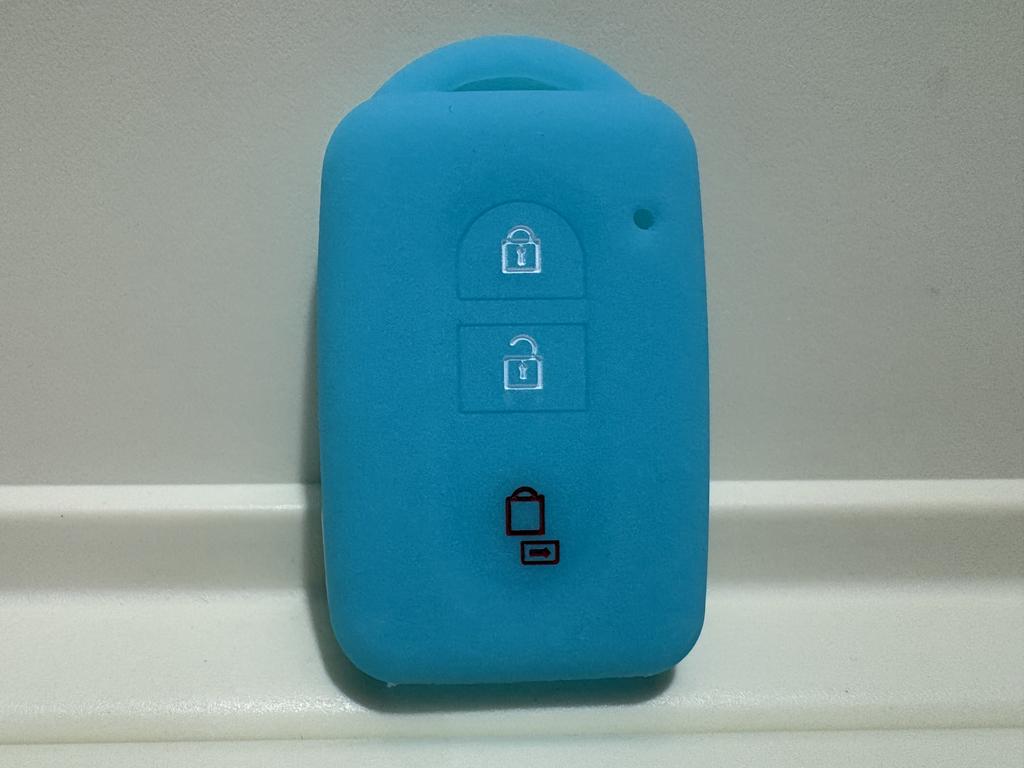2-Tasten Silikon Schlüsselhülle Abdeckung Für Nissan Qashqai Micra Juke X-Trail Navara Note Tiida Keyless Fernbedienung Schale Haut Halter Schutz