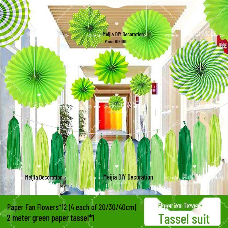 Spring Tropical Fruit Party Ceiling Decorations: Pineapple, Strawberry, Apple, and Grape Honeycomb Balls