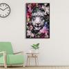 1 Set DIY Diamond Painting Kit Exquisite Animal Floral Pattern Rhinestone Picture for Home Decoration