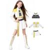 Girls Cosplay Demon Hunter Cosplay Kids Jacket Top Skirt Zoe Mila Rumi Costume Suitable for Cultural School and Any Photo Events [Mprocen] K-POP