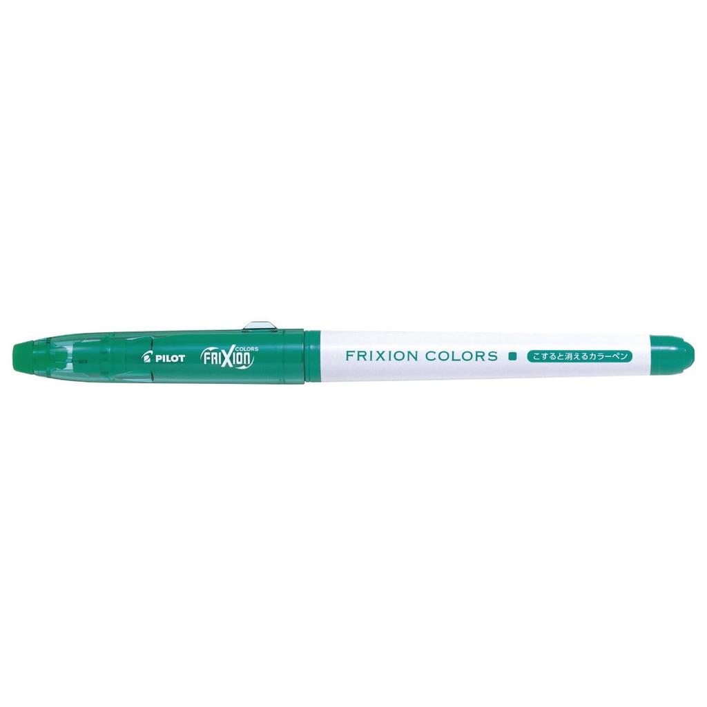Pilot Frixion Colors Erasable Color 10 SFC100M10G Pens, Green, Pens,