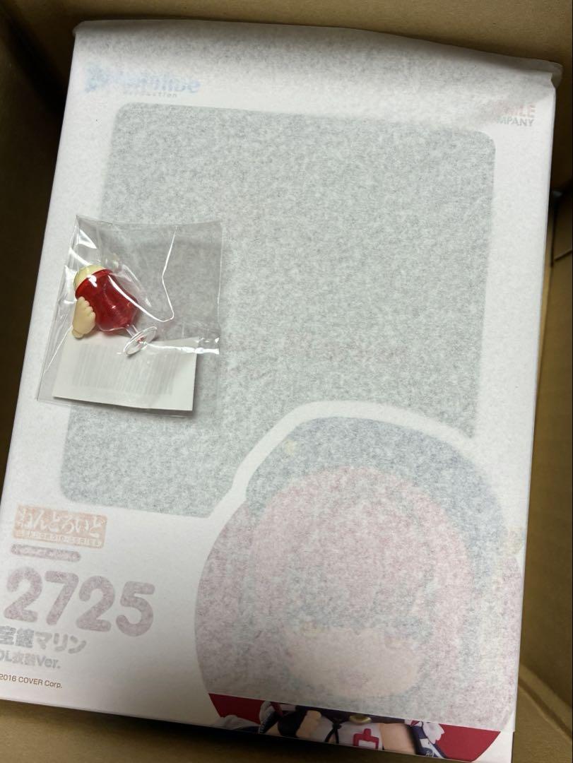 

[USED] Hololive Houshou Marine Office Lady Costume Ver. Nendoroid Figure with Bonus