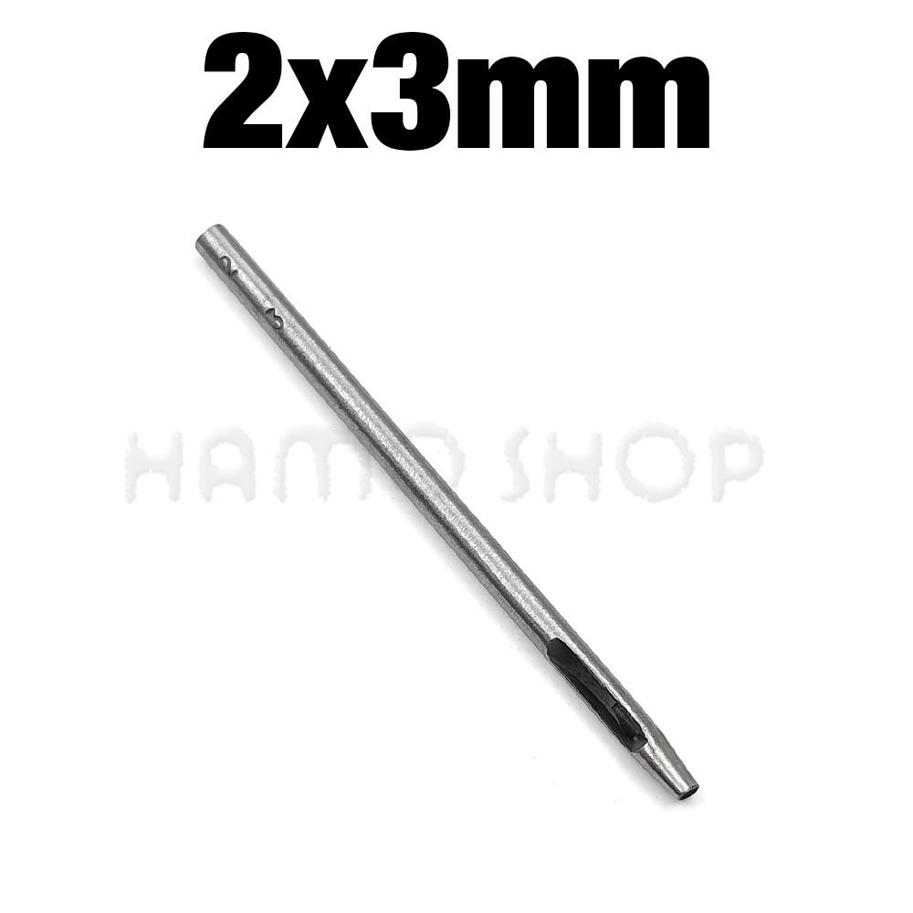 2Mm/3Mm Width Leather Oval Shape Hole Punch Leather Tools Steel Craft Hollow Hole Punch Leather Belt Hole Punch Diy Tool For Bag