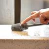 Rotating Long-Handle Brush for Cup and Baby Bottle Cleaning with Hard and Silicone Bristles