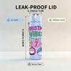 1PC Christmas Vibes Ornament 750ml Color Plastic Sports Water Bottle Leakproof Flip Straw Lid Suitable for Sports Office Home Use