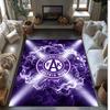Austria Wien FC Soccer Football Pattern Soft Area Rug Non Slip Indoor Floor Carpet Sports Decor Mat for Bedroom