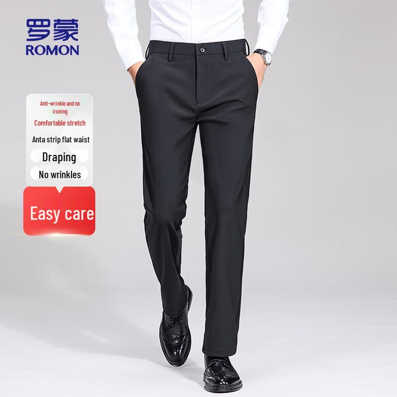 ROMON Herren Casual Hose im geraden Schnitt