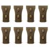 8 Pieces Brick Wall Clips for Crafts and Wreaths Hanging Solution Brick Hangers Practical Wall Decoration Hooks