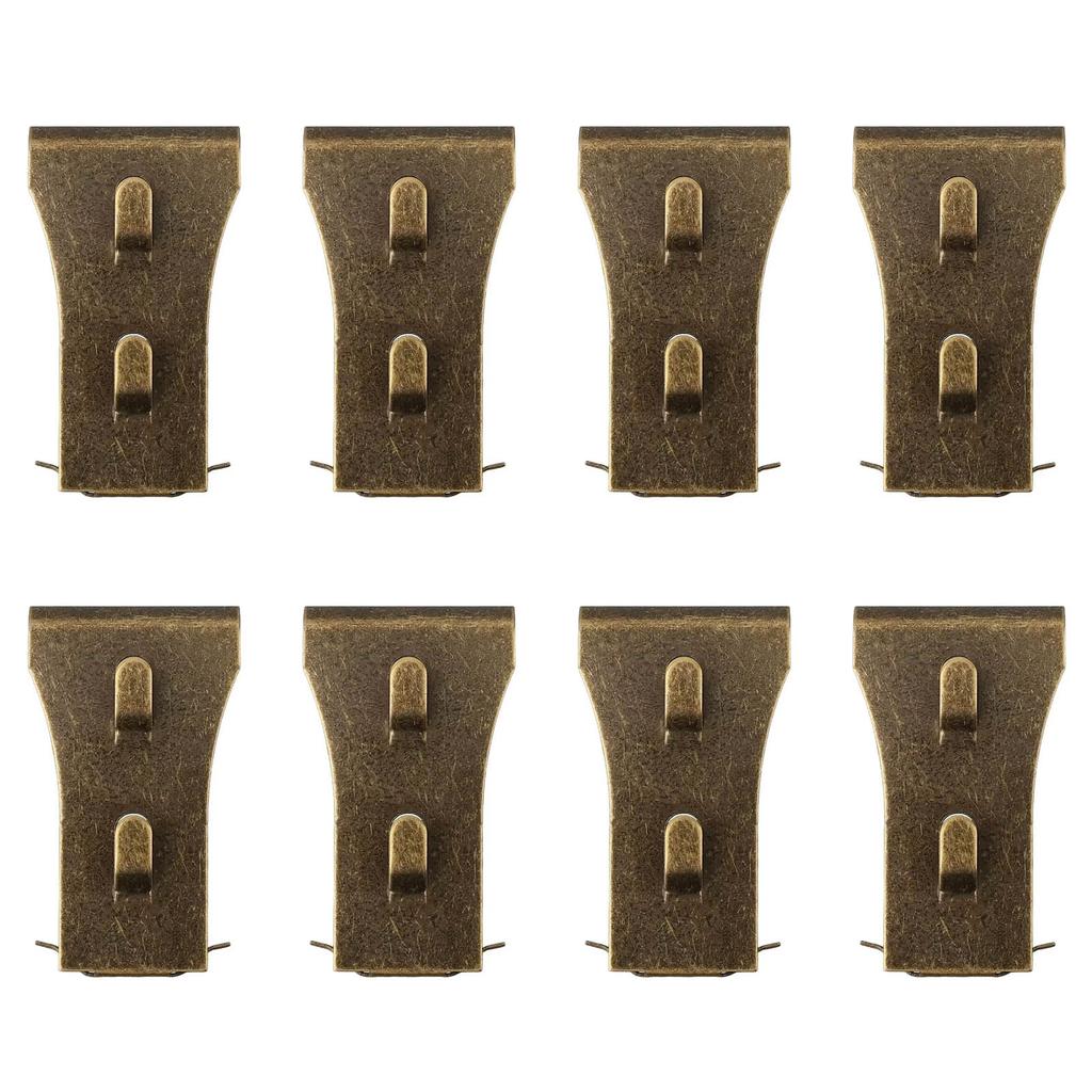 8 Pieces Brick Wall Clips for Crafts and Wreaths Hanging Solution Brick Hangers Practical Wall Decoration Hooks
