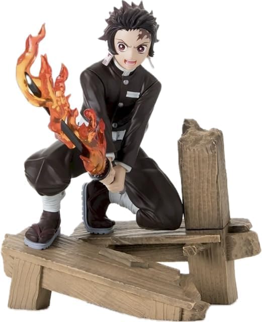 

XrossLink Figure Kamado Tanjiro Swordsmith Village Arc Demon Slayer Official чёрный
