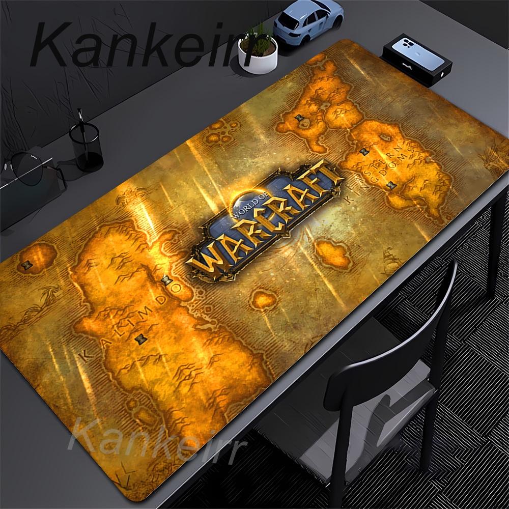World Of Warcraft Großes Gaming-Mauspad Grande WOW Lichkönig Gamer-Matte 90x40cm Computer-Mauspad XL Spieltisch Spielmatte für Csgo 30cmx60cm(11.8x23.6inch)