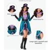 Alice In Wonderland Mad Hatter Halloween Women Costume With Polyester Fabric For Cosplay Party